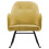 VidaXL vidaXL Schaukelstuhl Senfgelb Samt 3
