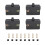 Interrupteur armoire 4pcs 12-110V ouverture automatique 2
