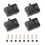 Interrupteur armoire 4pcs 12-110V ouverture automatique 3