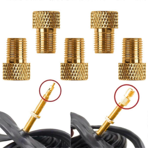 Adaptateurs valve Presta/Schrader pour vélos, 50 pièces 2