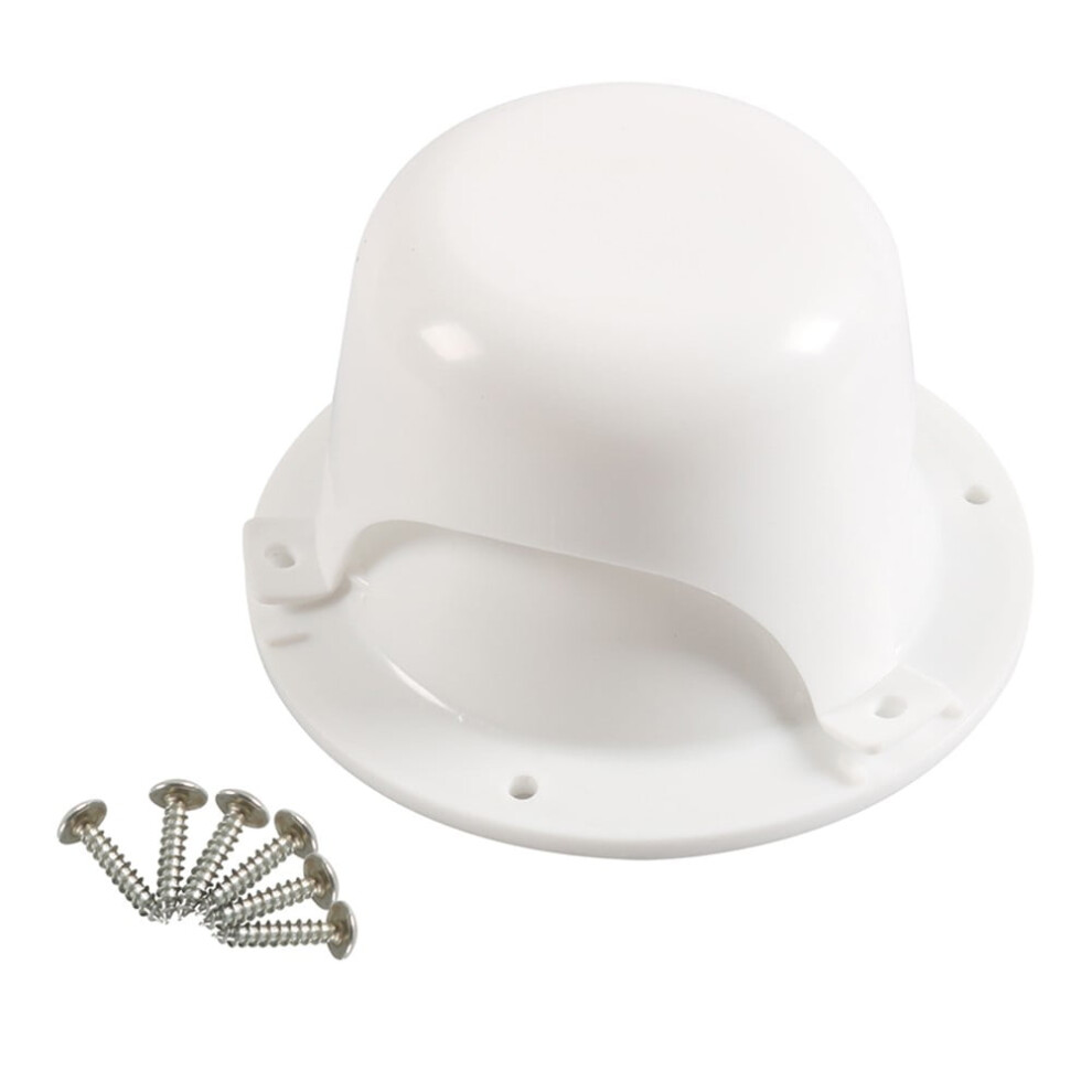Rv Accessories Roof Vent Cap For Rv Camper, Motorhome Or Trailer White 9489952055732
