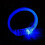 LED-armband blått blinkande glödande armband 1-pack 1