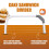 Coupe-gâteau à 3 couches, niveleur, couche intermédiaire, norme industrielle 5