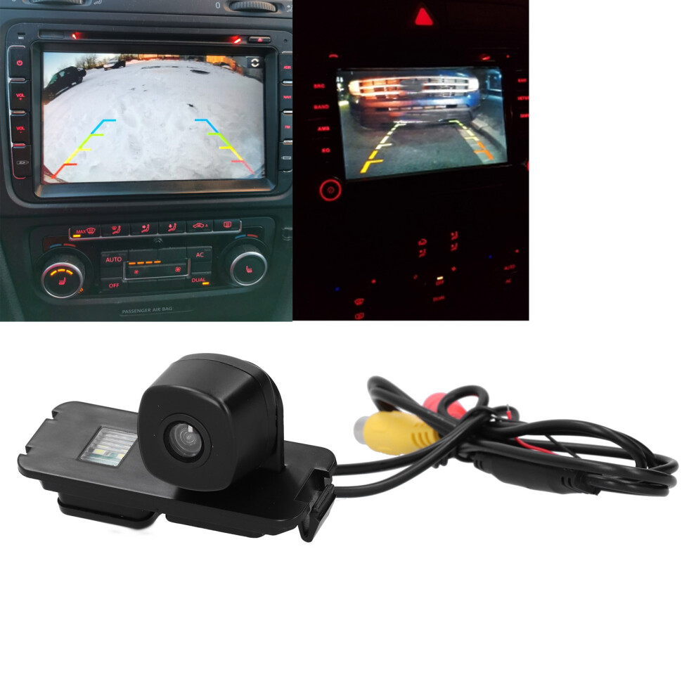 License Plate Backup Camera With Led Hd Ccd Night Vision For Bora 2011-2013 Light 7661391923991