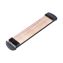 Portable Guitar Chord Trainer 6-Color String Fingerboard 6 Fret Practice Tool