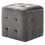 VidaXL vidaXL Pouf 2 Stk. Grau 30x30x30 cm Samtstoff 2