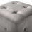 VidaXL vidaXL Pouf 2 Stk. Grau 30x30x30 cm Samtstoff 4