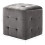VidaXL vidaXL Pouf 2 Stk. Grau 30x30x30 cm Samtstoff 6