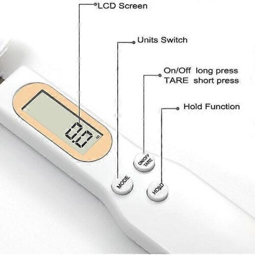Cuillère doseuse numérique ZK-Electronic Kitchen avec écran LCD - Noire 2