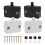 4 interrupteurs pour portes armoires, tiroirs, 12V/24V/110V 3
