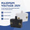 4 interrupteurs pour portes armoires, tiroirs, 12V/24V/110V 4