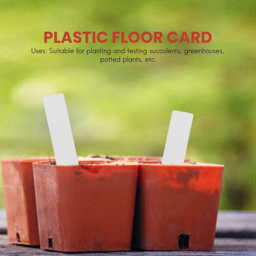 500 Étiquettes Réutilisables PVC pour Plantes/Pots 2