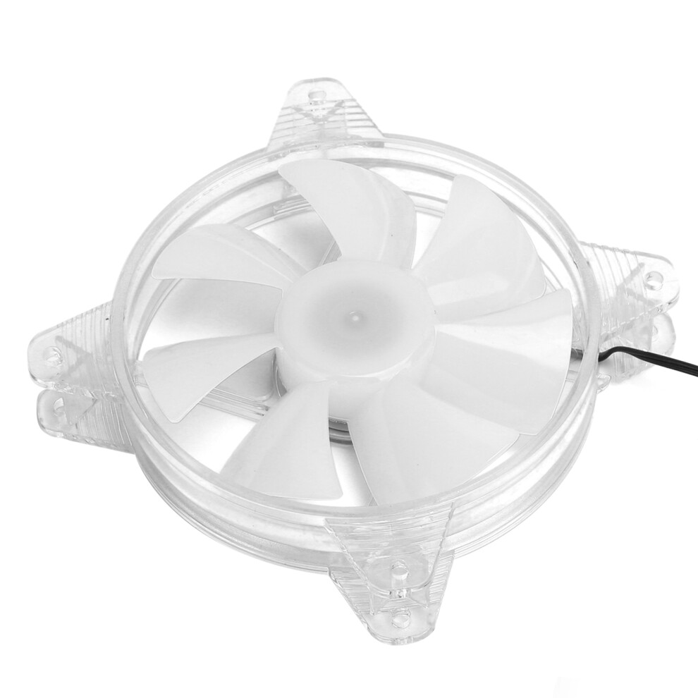 120Mm 4-Pin Colorful Led Computer Cooling Fan Â Hydraulic Bearing, 38 Cfm 6951391925257