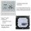 Thermostat de chauffage au sol électrique WiFi 16A 2