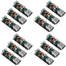 12 SZTUK 60W 6-35V do USB Typu C PD 3.0 QC4.0 + i Typu A QC3.0 Szybkie Ładowanie 12V 24V Moduł Obniżający Napięcie
