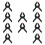 Ensemble de 10 pinces, supports et fixations pour fond d'éclairage de studio photo 2