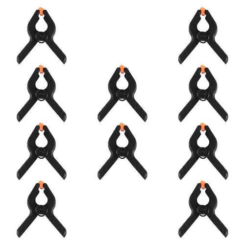Ensemble de 10 pinces, supports et fixations pour fond d'éclairage de studio photo 1