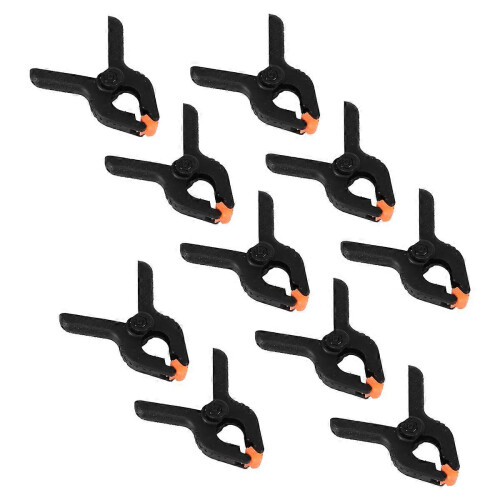 Ensemble de 10 pinces, supports et fixations pour fond d'éclairage de studio photo 2
