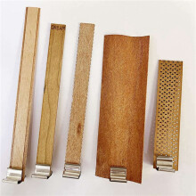 300 PCS Metal Wick Sustainer,Wick Holder for Wood Wick Candle