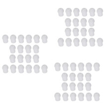 60Pcs Silicone In-Ear Earbuds Mushroom Eartip Ear Bud for Radio Earpiece Headset