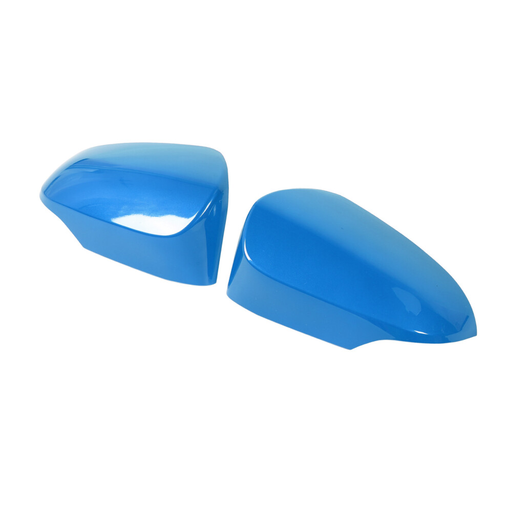 Weather Resistant Mirror Caps 87945-02420 Pair Blue 7055741362194
