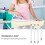4 attaches pour housses de table à repasser élastiques 4