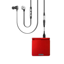 2X Cabo Carregador e Cabo Adaptador de Fone de Ouvido de 3,5 mm para Gameboy Advance SP