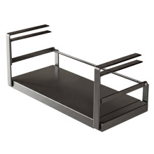 Shelves Adjustable Spice Stand Storage Room Kitchen Metal Expansion Cabinet Kitchen Hanging Seasoning Rack A