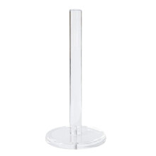 Paper Towel Holder Countertop Acrylic 5.9" Diameter Thickening Sturdy Base,for Kitchen Bathroom,Paper Towel Dispenser