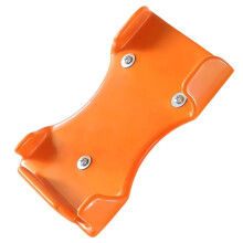 Support de Souffleur à Feuilles Portatif, Fixation Murale Robuste Orange pour Garage, Design Compact