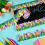 Bordure tulipes décorative 20m pour tableaux classe 4