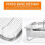3 paniers acier inox pour friteuse air 3