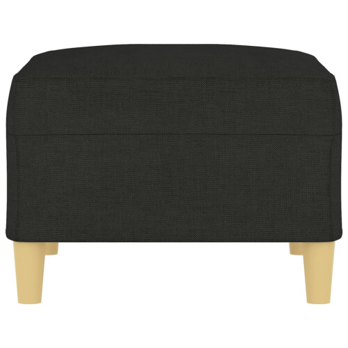 VidaXL vidaXL Fußhocker Schwarz 70x55x41 cm Stoff 2