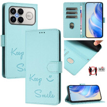 () Case For Xiaomi Poco F8 Ultra RFID Blocking FLIP COVER PU Leather Card Holder Wallet