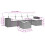 VidaXL vidaXL 6-tlg. Garten-Sofagarnitur mit Kissen Schwarz Poly Rattan 7