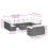 VidaXL vidaXL 13-tlg. Garten-Sofagarnitur mit Kissen Grau Poly Rattan 3
