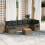 VidaXL vidaXL 8-tlg. Garten-Sofagarnitur mit Kissen Grau Poly Rattan 2