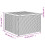 VidaXL vidaXL 7-tlg. Garten-Sofagarnitur mit Kissen Grau Poly Rattan 10