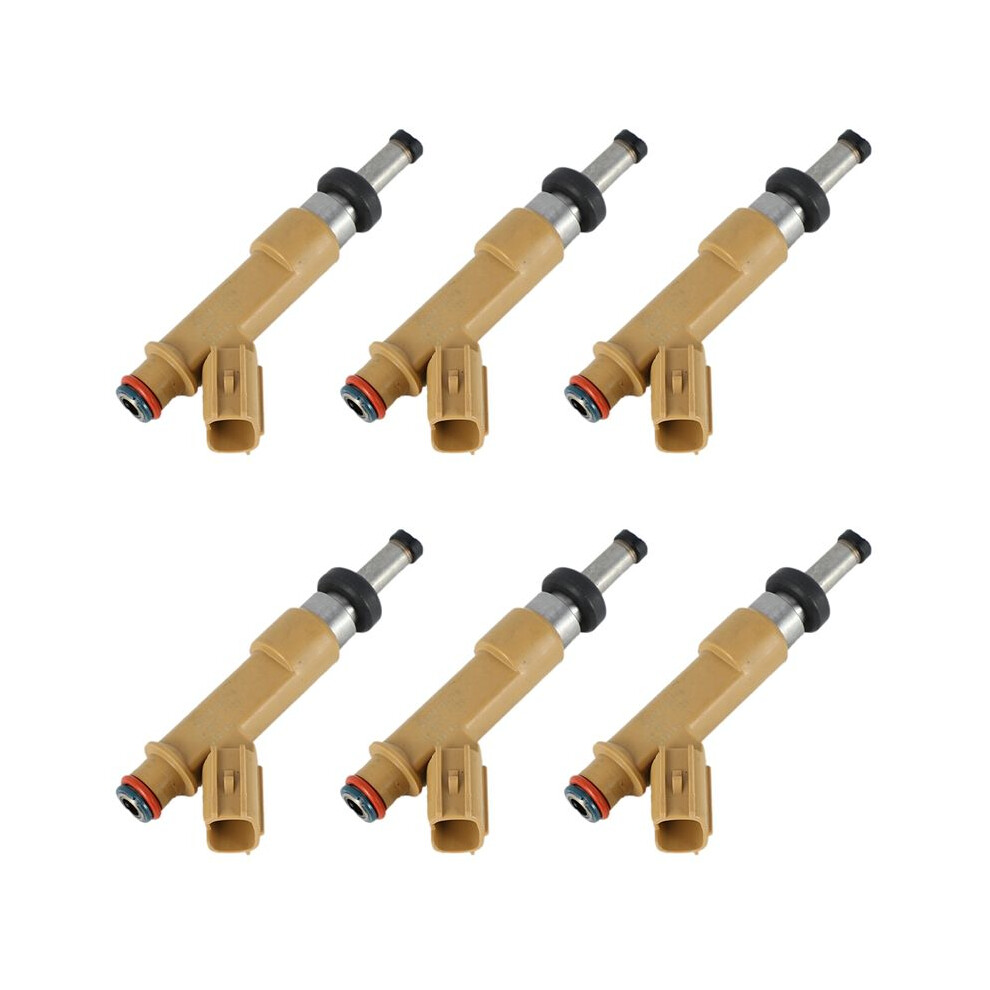 6 Piece Fuel Injector 23250-0T020 For 09-15 Matrix 1.8L Fj1068 6031960167759