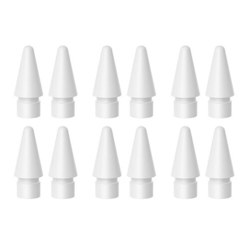 12Pcs is Suitable for  Pencil Generation/Second Generation  Stylus Replacement Pen Tip Stylus Press Screen Pen