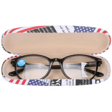 Black Blue Light Blocking Multifocal Reading Glasses +300 for Elderly