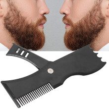Rotatable Beard Shaping Template for Men Neckline & Hairline Trimmer Plastic