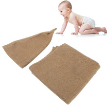 Breathable Baby Wrap & Hat Set for Newborn Photos, 40x160cm