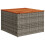 VidaXL vidaXL 12-tlg. Garten-Sofagarnitur mit Kissen Grau Poly Rattan 3