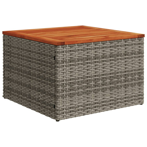 VidaXL vidaXL 12-tlg. Garten-Sofagarnitur mit Kissen Grau Poly Rattan 2