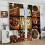 Brown coffee-themed thermal curtains rod pocket 2 panels 5