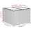 VidaXL vidaXL 4-tlg. Garten-Sofagarnitur mit Kissen Grau Poly Rattan 10