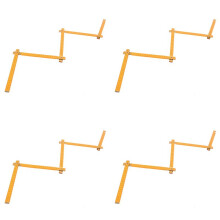 4X Portable Carpenter Wooden Folding Ruler 100cm/39inch