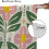 Retro 70s floral curtains pink green pattern rod pocket 6