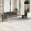 VidaXL vidaXL 5-tlg. Garten-Sofagarnitur mit Kissen Grau Poly Rattan 2